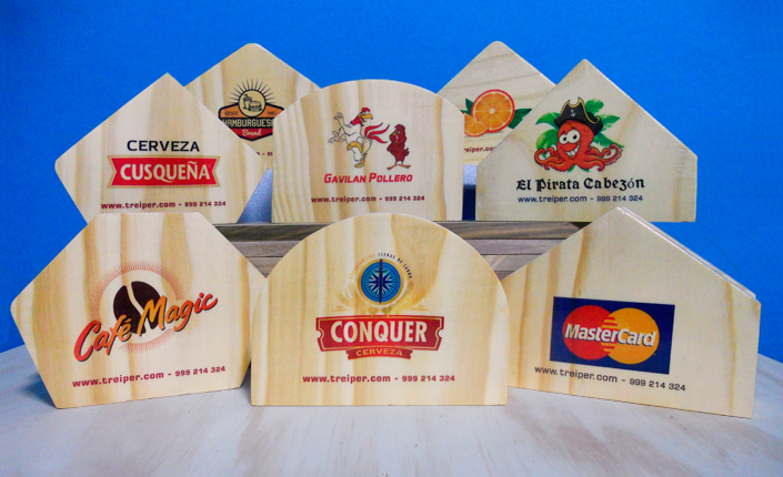 servilleteros de madera personalizados peru